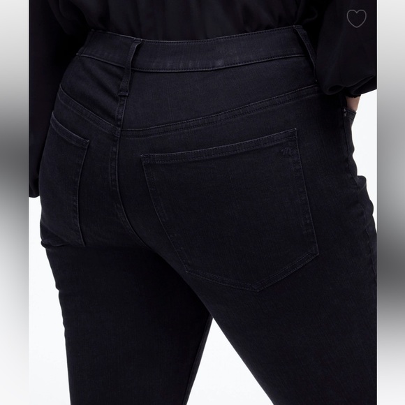 NWT Madewell Kick Out Full-Length Jeans black 32 tall - Picture 3 of 3